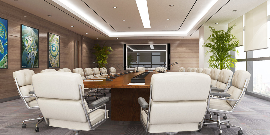 辦公室裝修設計圖效果圖平面圖